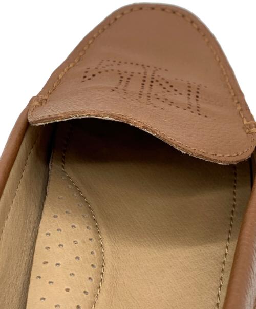 LAUREN RALPH LAUREN（ローレンラルフローレン）LAUREN RALPH LAUREN (ローレンラルフローレン) ドライビングシューズ ブラウン サイズ:37の古着・服飾アイテム