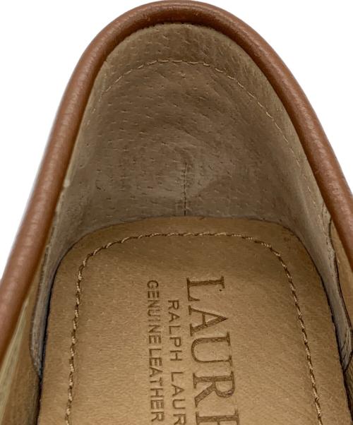 LAUREN RALPH LAUREN（ローレンラルフローレン）LAUREN RALPH LAUREN (ローレンラルフローレン) ドライビングシューズ ブラウン サイズ:37の古着・服飾アイテム
