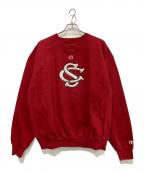 RUSSELL ATHLETICラッセルアスレチック）の古着「スウェット」｜レッド