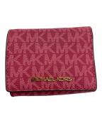 MICHAEL KORSマイケル・コース）の古着「3つ折り財布」｜ショッキングピンク