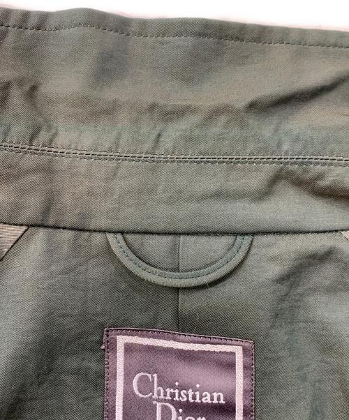 Christian Dior（クリスチャン ディオール）Christian Dior (クリスチャン ディオール) コート グリーン サイズ:Mの古着・服飾アイテム