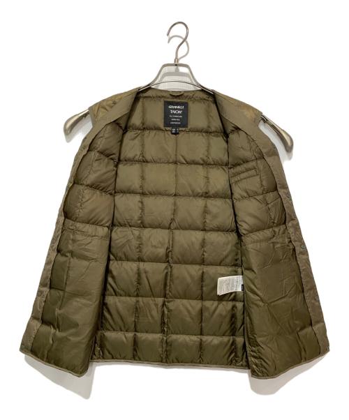 GRAMICCI（グラミチ）GRAMICCI (グラミチ) TAION (タイオン) インナーダウンベスト カーキ サイズ:Mの古着・服飾アイテム