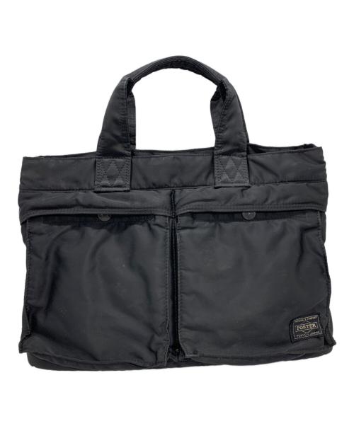 PORTER（ポーター）PORTER (ポーター) トートバッグ ブラックの古着・服飾アイテム