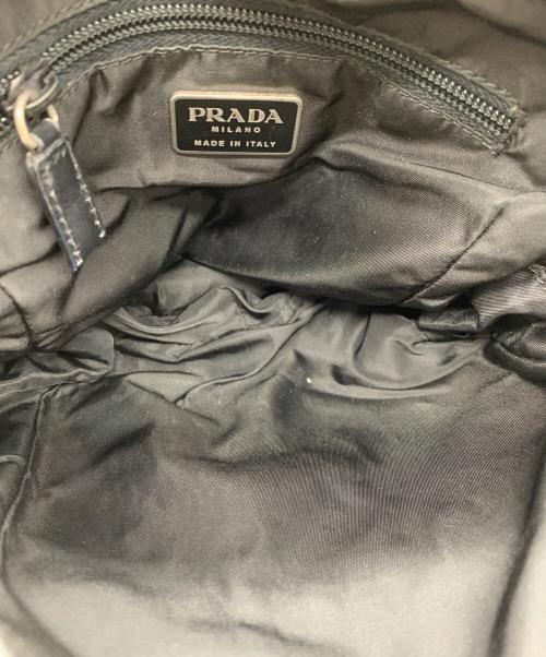 PRADA（プラダ）PRADA (プラダ) ナイロンショルダーバッグ ブラック サイズ:-の古着・服飾アイテム