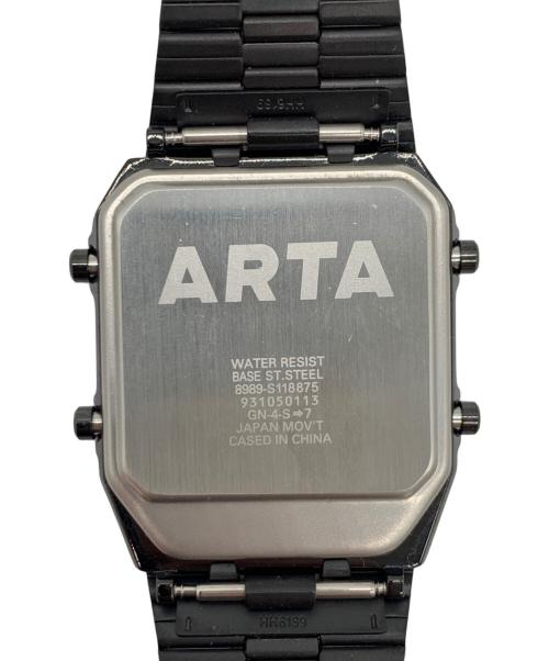 ARTA（アルタ）ARTA (アルタ) CITIZEN (シチズン) デジアナウォッチ ブラックの古着・服飾アイテム