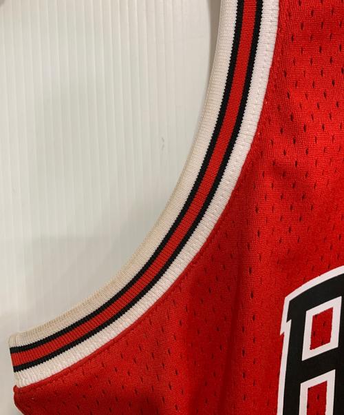 MITCHELL & NESS（ミッチェルアンドネス）MITCHELL & NESS (ミッチェルアンドネス) タンクトップ レッド サイズ:Lの古着・服飾アイテム