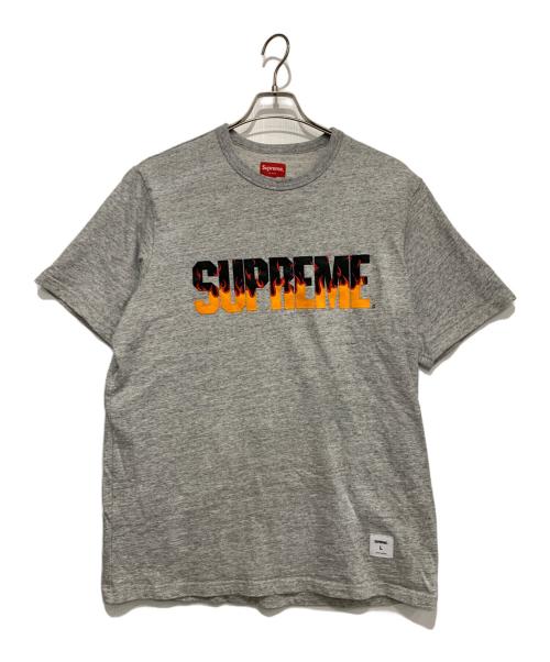 SUPREME（シュプリーム）Supreme (シュプリーム) 半袖カットソー ライトグレー サイズ:Lの古着・服飾アイテム