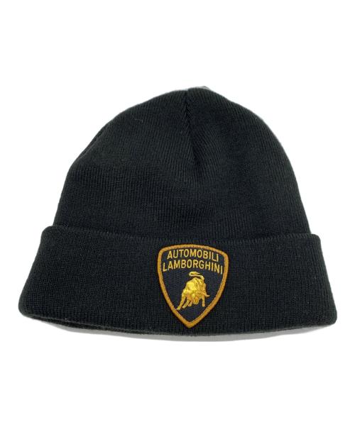 SUPREME（シュプリーム）Supreme (シュプリーム) LAMBORGHINI (ランボルギーニ) ニット帽 ブラックの古着・服飾アイテム