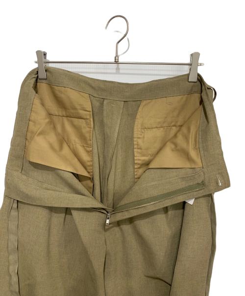 JOURNAL STANDARD（ジャーナルスタンダード）JOURNAL STANDARD (ジャーナルスタンダード) タックパンツ ベージュ サイズ:Mの古着・服飾アイテム