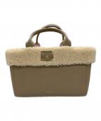 A.D.M.J.エーディーエムジェイ）の古着「ムートン3WAYバッグ」｜グレージュ