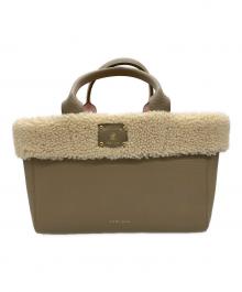 A.D.M.J.（エーディーエムジェイ）の古着「ムートン3WAYバッグ」｜グレージュ