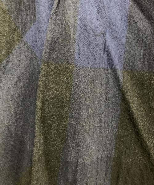 YOHJI YAMAMOTO（ヨウジヤマモト）YOHJI YAMAMOTO (ヨウジヤマモト) 半袖ワンピース ブラック×ネイビー サイズ:1の古着・服飾アイテム