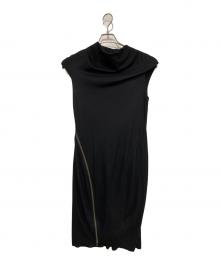 HELMUT LANG（ヘルムートラング）の古着「半袖ワンピース」｜ブラック
