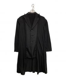 YOHJI YAMAMOTO（ヨウジヤマモト）の古着「長袖シャツ」｜ブラック