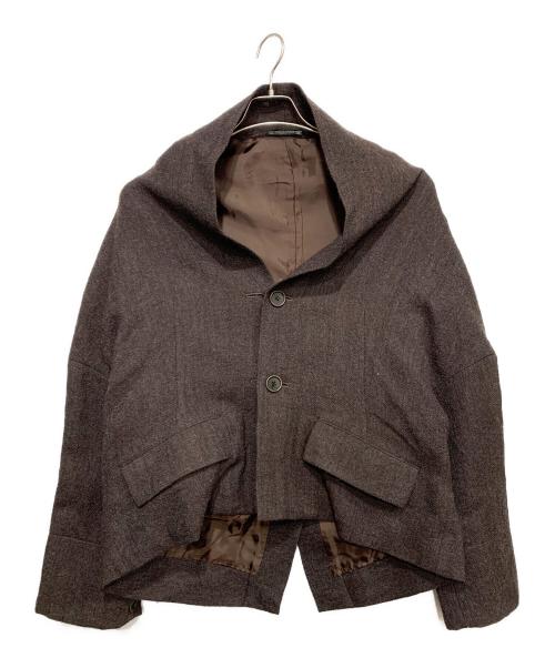 YOHJI YAMAMOTO（ヨウジヤマモト）YOHJI YAMAMOTO (ヨウジヤマモト) ジャケット ブラウン サイズ:Mの古着・服飾アイテム