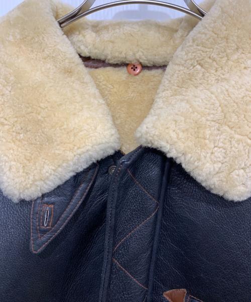 sinacova（シナコバ）sinacova (シナコバ) ムートンジャケット ブラック サイズ:Lの古着・服飾アイテム