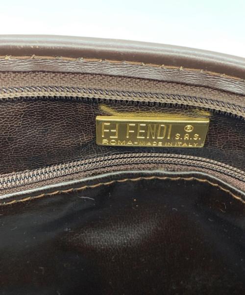 FENDI（フェンディ）FENDI (フェンディ) ハンドバッグ ブラウンの古着・服飾アイテム