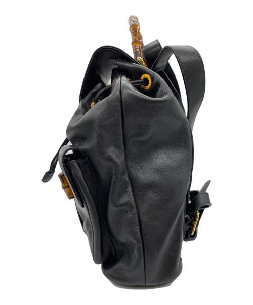 GUCCI（グッチ）GUCCI (グッチ) リュック ブラック サイズ:-の古着・服飾アイテム