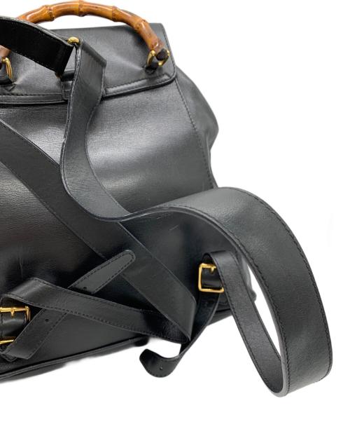 GUCCI（グッチ）GUCCI (グッチ) リュック ブラック サイズ:-の古着・服飾アイテム