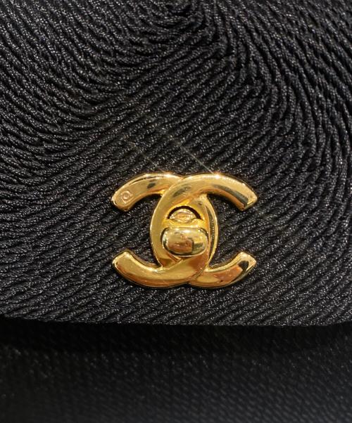 CHANEL（シャネル）CHANEL (シャネル) ココマーク ターンロック ハンドバッグ ブラックの古着・服飾アイテム