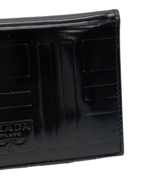 PRADA（プラダ）PRADA (プラダ) カードケース ブラック サイズ:-の古着・服飾アイテム
