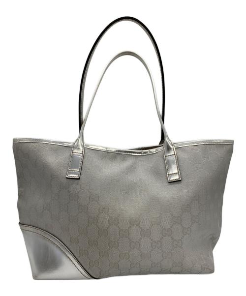 GUCCI（グッチ）GUCCI (グッチ) トートバッグ シルバー サイズ:-の古着・服飾アイテム