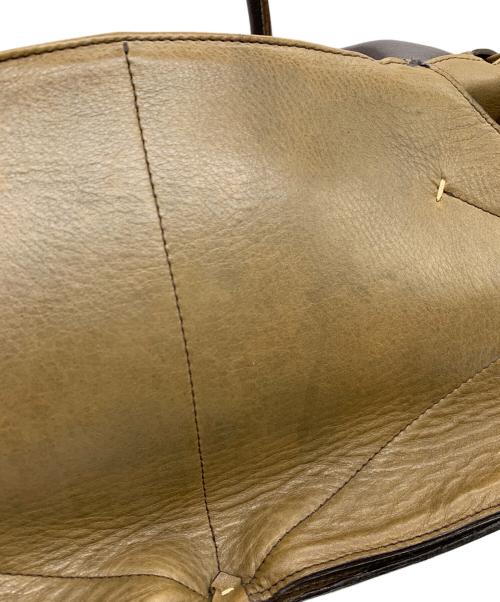 ISSEY MIYAKE FETE（イッセイミヤケフェット）ISSEY MIYAKE FETE (イッセイミヤケフェット) ハンドバッグ ブラウン サイズ:-の古着・服飾アイテム