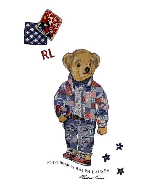 POLO RALPH LAUREN（ポロ・ラルフローレン）POLO RALPH LAUREN (ポロ・ラルフローレン) プルオーバーパーカー ホワイト サイズ:Mの古着・服飾アイテム