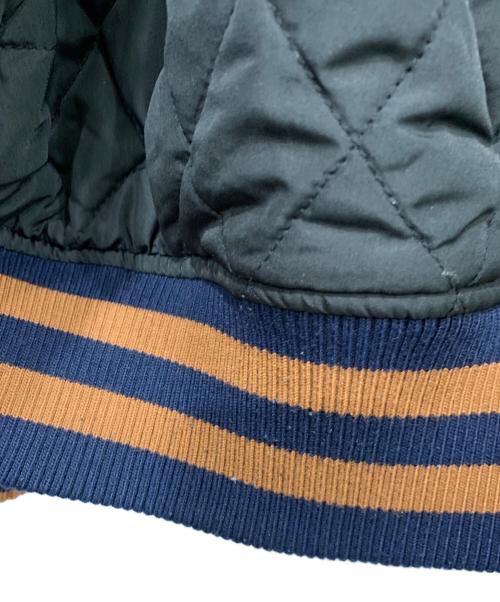 X-LARGE（エクストララージ）X-LARGE (エクストララージ) スタジャン ブラウン×ネイビー サイズ:Lの古着・服飾アイテム
