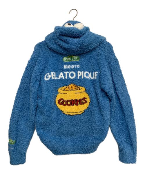 gelato pique（ジェラートピケ）gelato pique (ジェラートピケ) クッキーモンスターパーカ&ハーフパンツSET サイズ:FREE 未使用品の古着・服飾アイテム