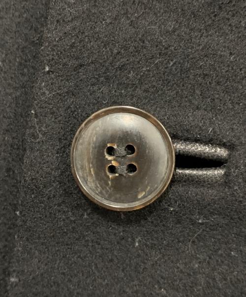 DRAWER（ドゥロワー）Drawer (ドゥロワー) 袖切替ロングコート ブラック サイズ:38の古着・服飾アイテム