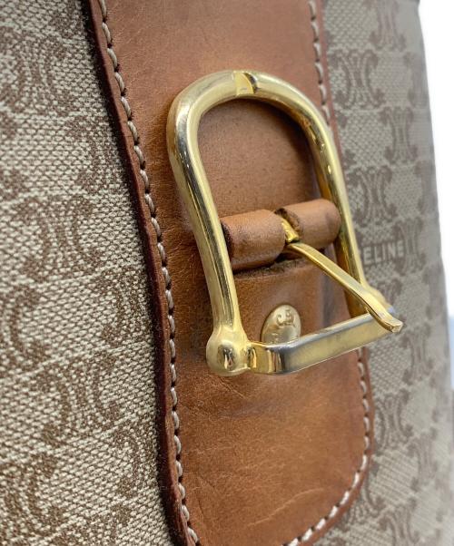 CELINE（セリーヌ）CELINE (セリーヌ) トートバッグ ベージュ×ブラウンの古着・服飾アイテム