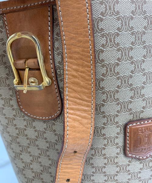 CELINE（セリーヌ）CELINE (セリーヌ) トートバッグ ベージュ×ブラウンの古着・服飾アイテム