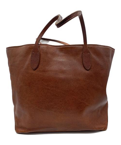 RALPH LAUREN（ラルフローレン）RALPH LAUREN (ラルフローレン) トートバッグ ブラウンの古着・服飾アイテム