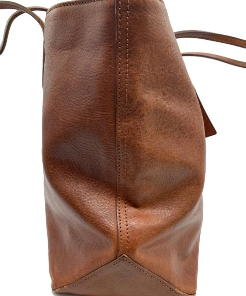 RALPH LAUREN（ラルフローレン）RALPH LAUREN (ラルフローレン) トートバッグ ブラウンの古着・服飾アイテム