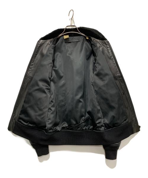 N.HOOLYWOOD（エヌ ハリウッド）N.HOOLYWOOD (エヌ ハリウッド) レザージャケット ブラック サイズ:Mの古着・服飾アイテム