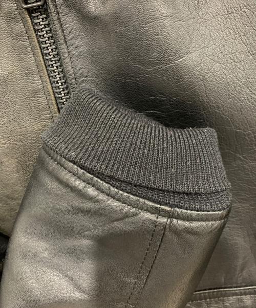 N.HOOLYWOOD（エヌ ハリウッド）N.HOOLYWOOD (エヌ ハリウッド) レザージャケット ブラック サイズ:Mの古着・服飾アイテム