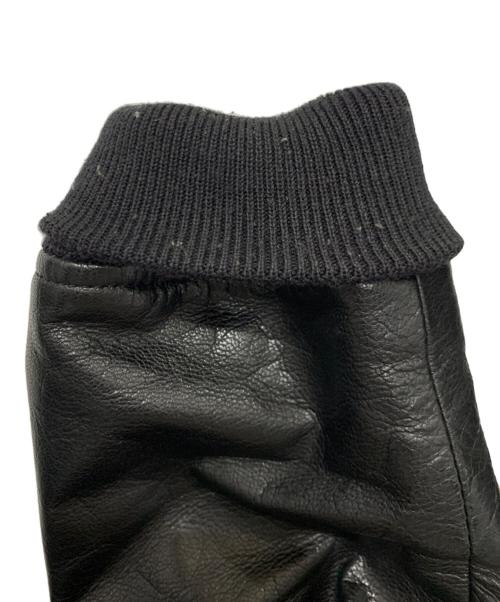 N.HOOLYWOOD（エヌ ハリウッド）N.HOOLYWOOD (エヌ ハリウッド) レザージャケット ブラック サイズ:Mの古着・服飾アイテム