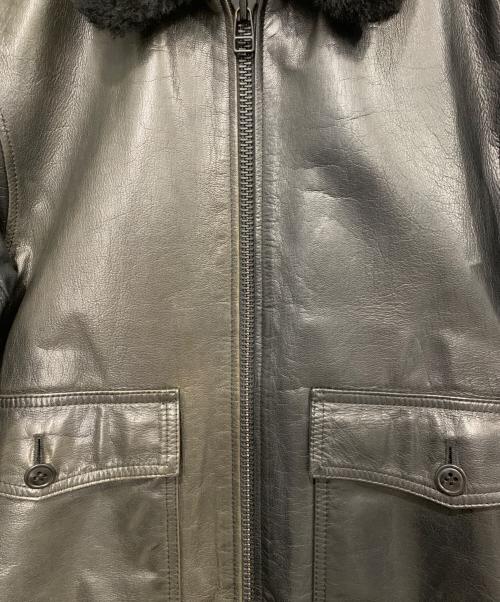 N.HOOLYWOOD（エヌ ハリウッド）N.HOOLYWOOD (エヌ ハリウッド) レザージャケット ブラック サイズ:Mの古着・服飾アイテム