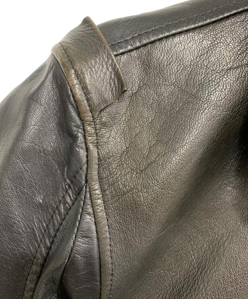 N.HOOLYWOOD（エヌ ハリウッド）N.HOOLYWOOD (エヌ ハリウッド) レザージャケット ブラック サイズ:Mの古着・服飾アイテム