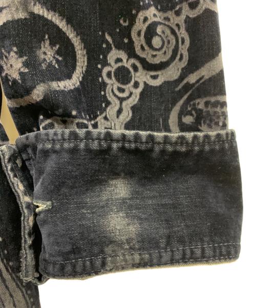 DIESEL（ディーゼル）DIESEL (ディーゼル) ベロアシャツ ネイビー サイズ:Lの古着・服飾アイテム