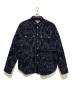 DIESEL（ディーゼル）の古着「ベロアシャツ」｜ネイビー