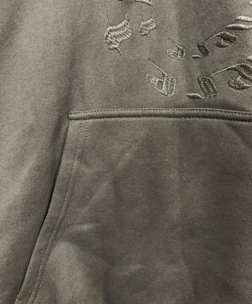 DIESEL（ディーゼル）DIESEL (ディーゼル) プルオーバーパーカー ブラック サイズ:Lの古着・服飾アイテム
