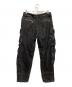 DIESEL (ディーゼル) ウォッシュドデニムカーゴパンツ ブラック サイズ:30：30000円