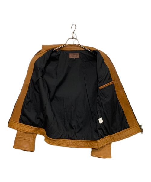 JACKROSE（ジャックローズ）JACKROSE (ジャックローズ) ゴートレザージャケット キャメル サイズ:5の古着・服飾アイテム