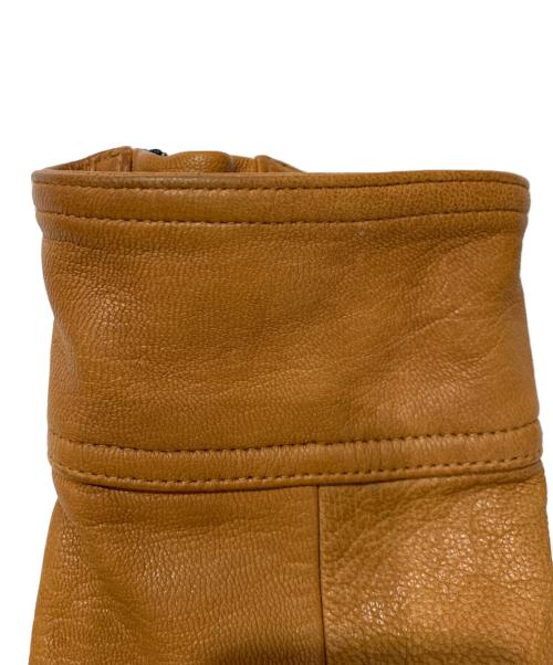 JACKROSE（ジャックローズ）JACKROSE (ジャックローズ) ゴートレザージャケット キャメル サイズ:5の古着・服飾アイテム