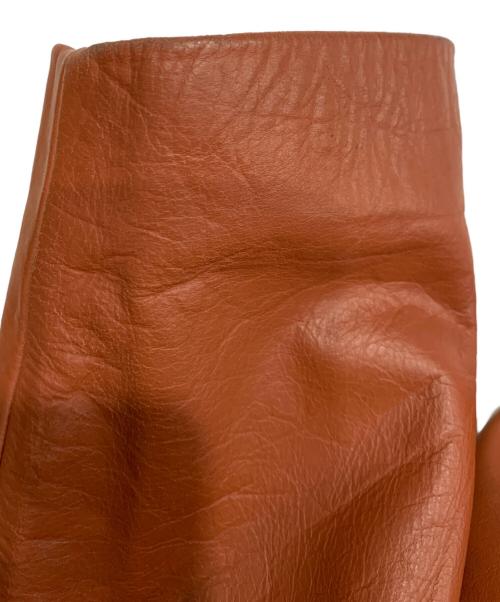 DIESEL（ディーゼル）DIESEL (ディーゼル) カウハイドレザージャケット ブラウン サイズ:Lの古着・服飾アイテム