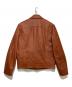 DIESEL (ディーゼル) カウハイドレザージャケット ブラウン サイズ:L：20000円