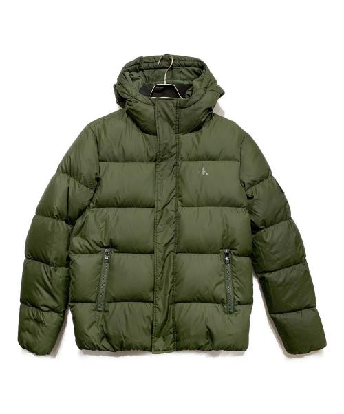 Calvin Klein Jeans（カルバンクラインジーンズ）Calvin Klein Jeans (カルバンクラインジーンズ) ダウンジャケット カーキ サイズ:Mの古着・服飾アイテム