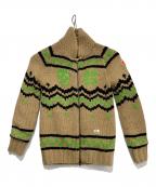 DIESELディーゼル）の古着「ニットジャケット」｜ブラウン